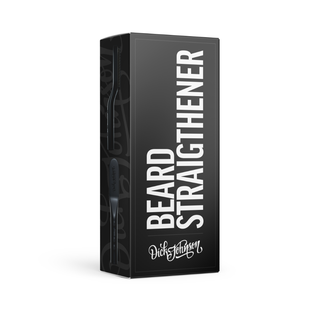 Beard straightener Matt Black